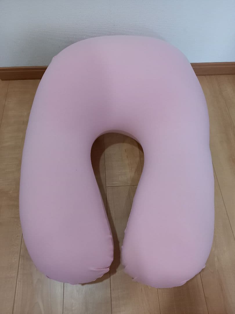 yojibo サポート　フラミンゴ　 U字型ビーズクッション