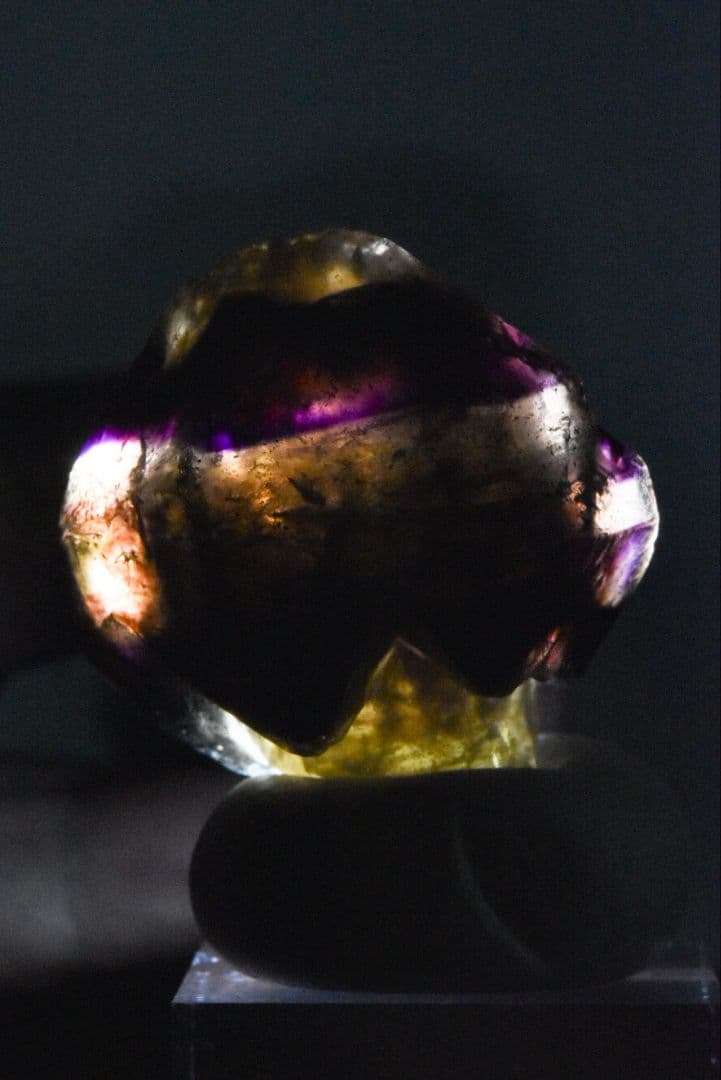 ブラジルミナスジェライス州産 スモーキーアメジストセプター