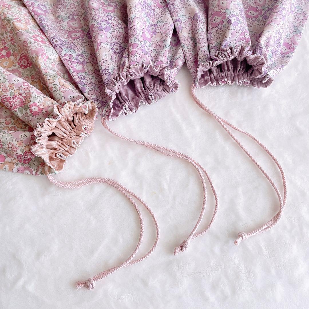 〈29〉yuuum様　リバティ ハンドメイド 入園 入学 手提げバッグ 上履き袋