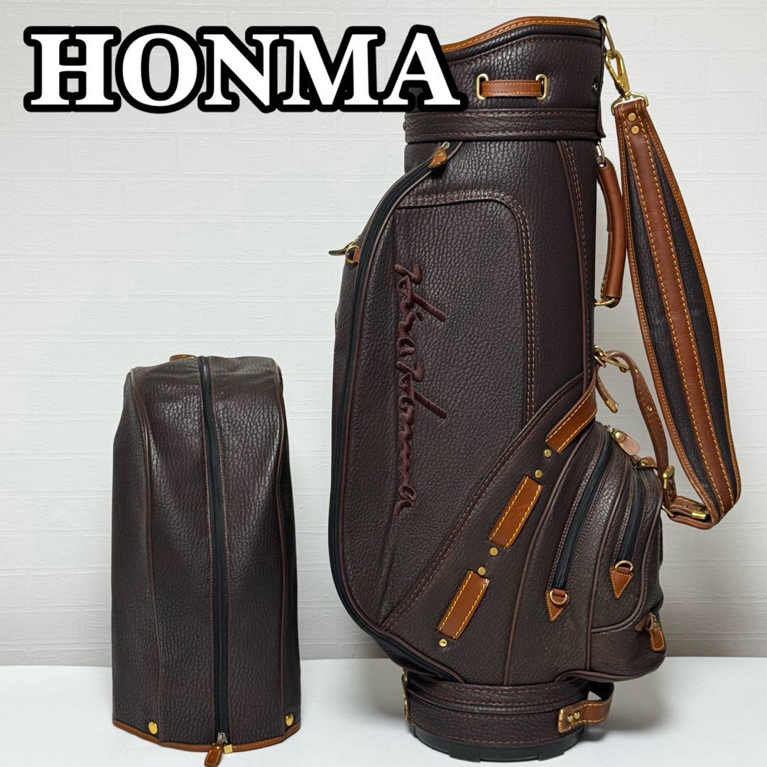 【貴重】HONMA ホンマ キャディバッグ クラシックモデル 高級/高品質モデル