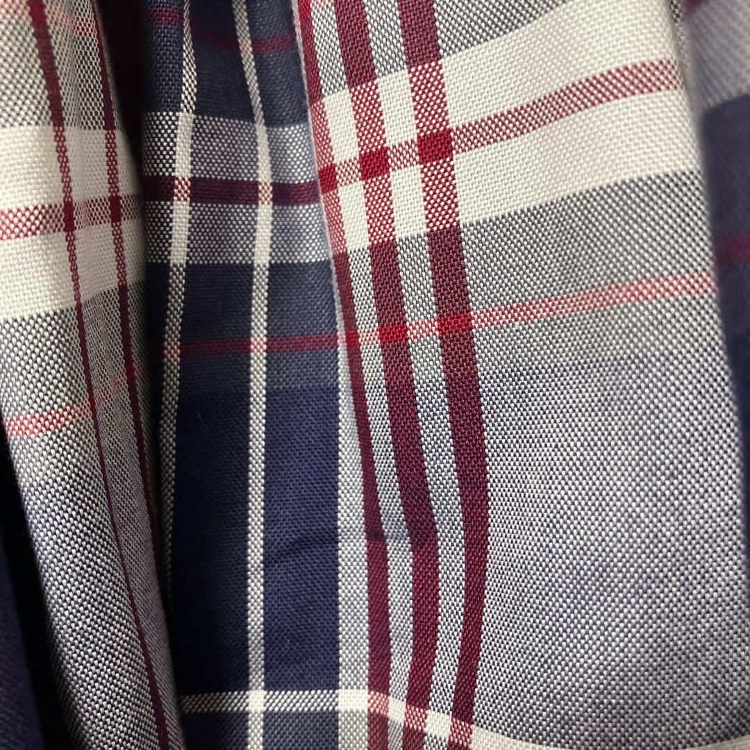 ま*様 DRAWER（ドゥロワー）　チェックギャザースカート レッド ネイビー