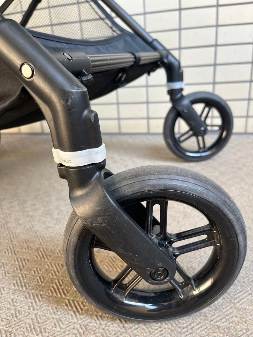 【美品】cybex サイベックス ベビーカー　メリオカーボン ムーンブラック