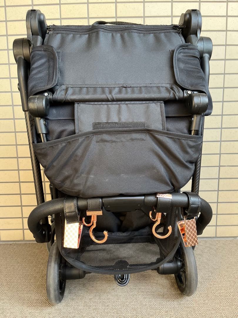 【美品】cybex サイベックス ベビーカー　メリオカーボン ムーンブラック