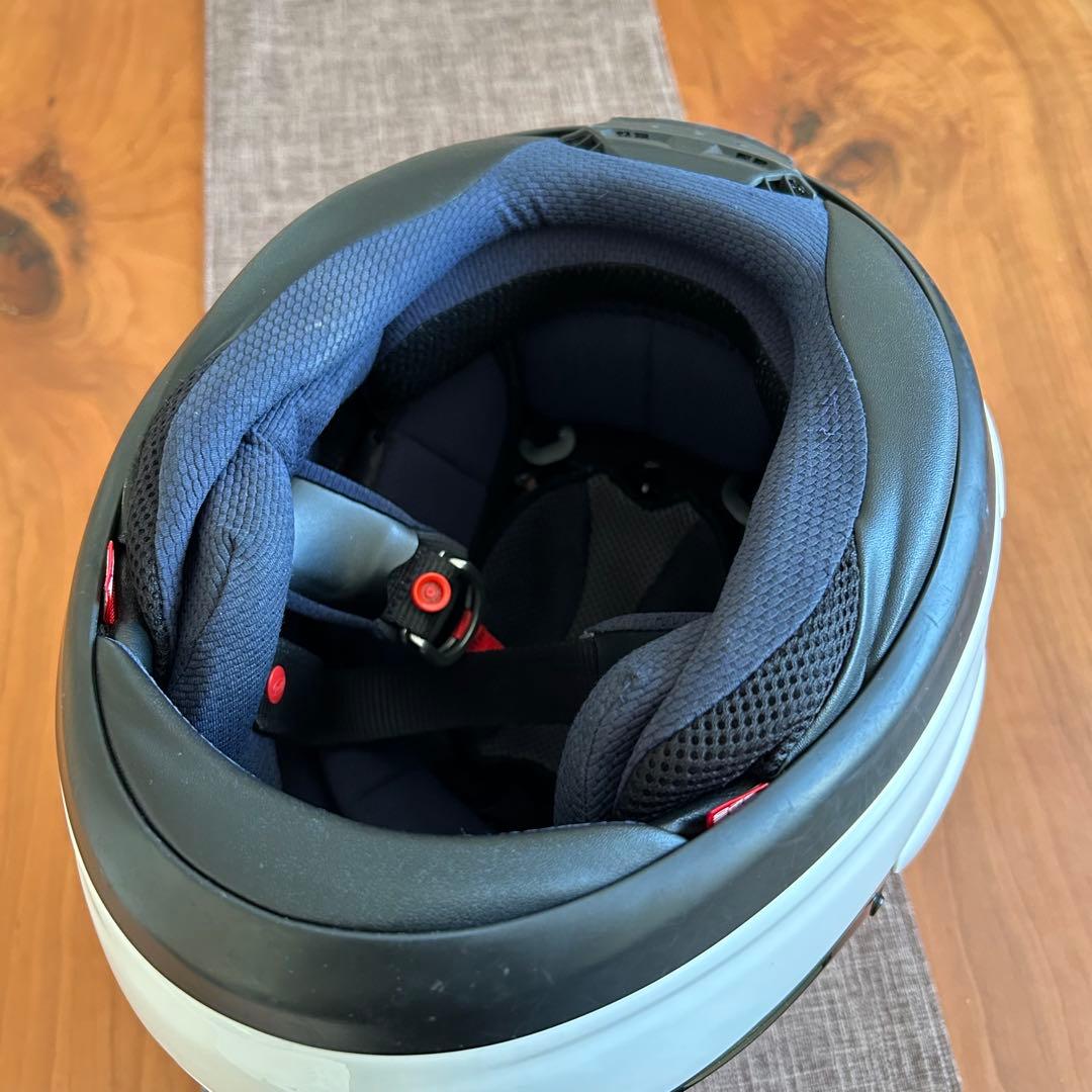 【美品】Arai RX-7X ホワイトXL 新品クリアシールド付き