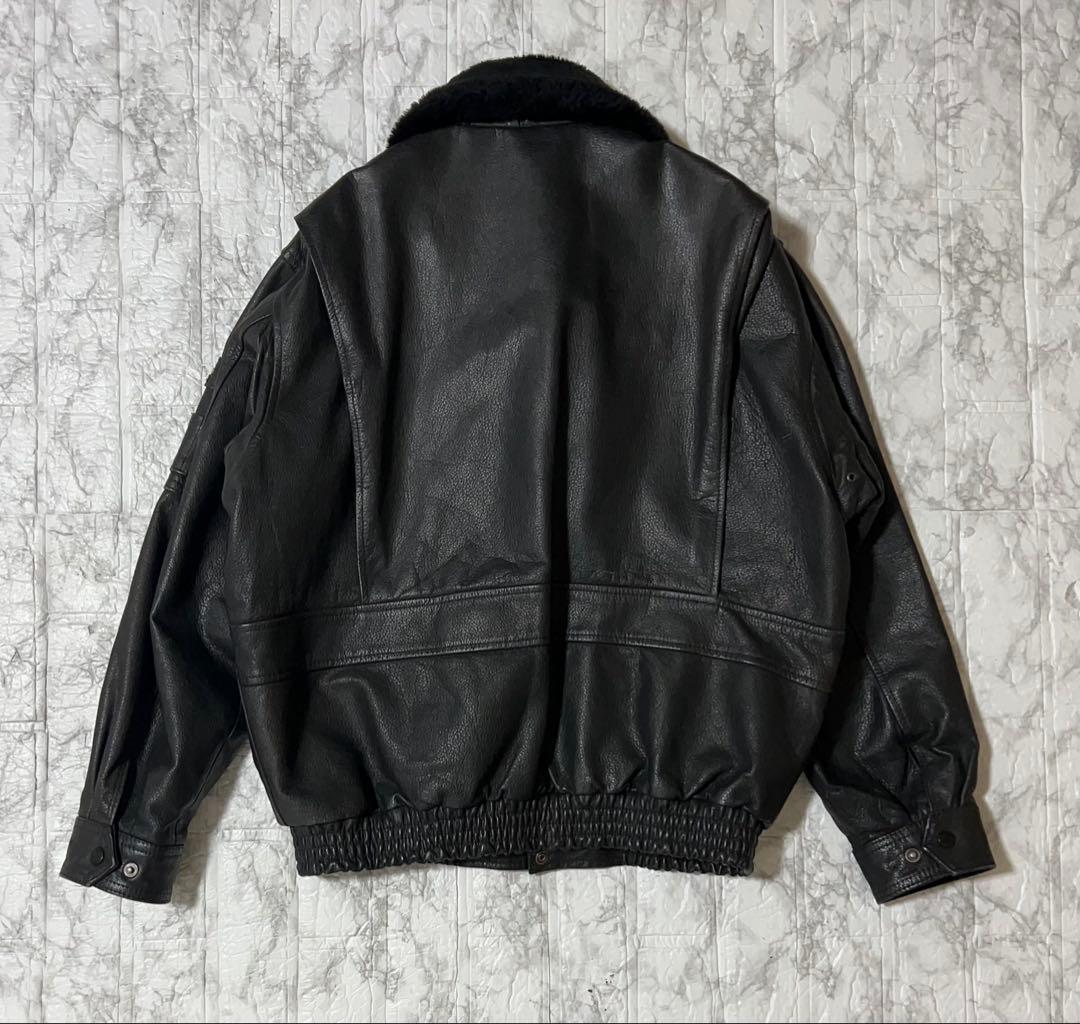 フランス軍 ボンバージャケット a2 フライトジャケット y2k 短丈