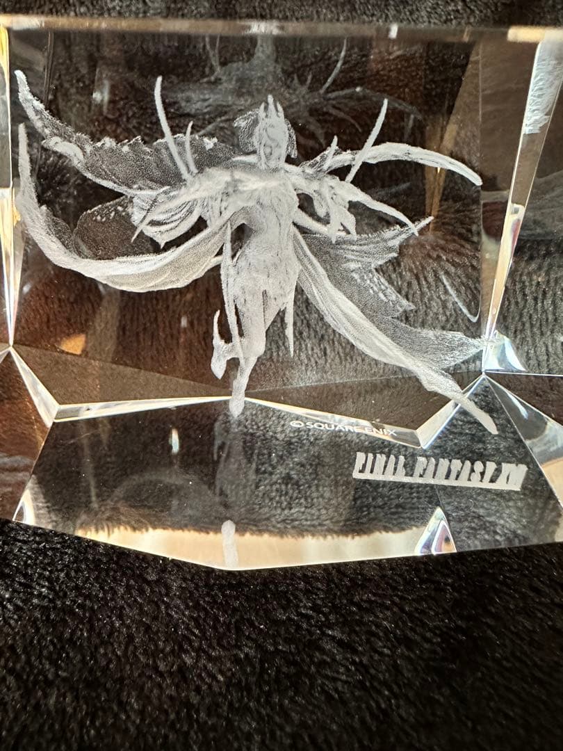 FINAL FANTASY XVI レーザー彫刻クリスタルガラス