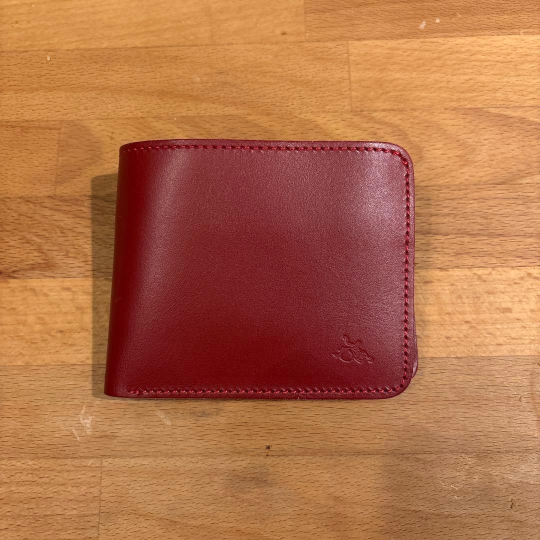 革蛸謹製　スクエアーショートウォレット　二つ折　財布　かわたこ　革財布