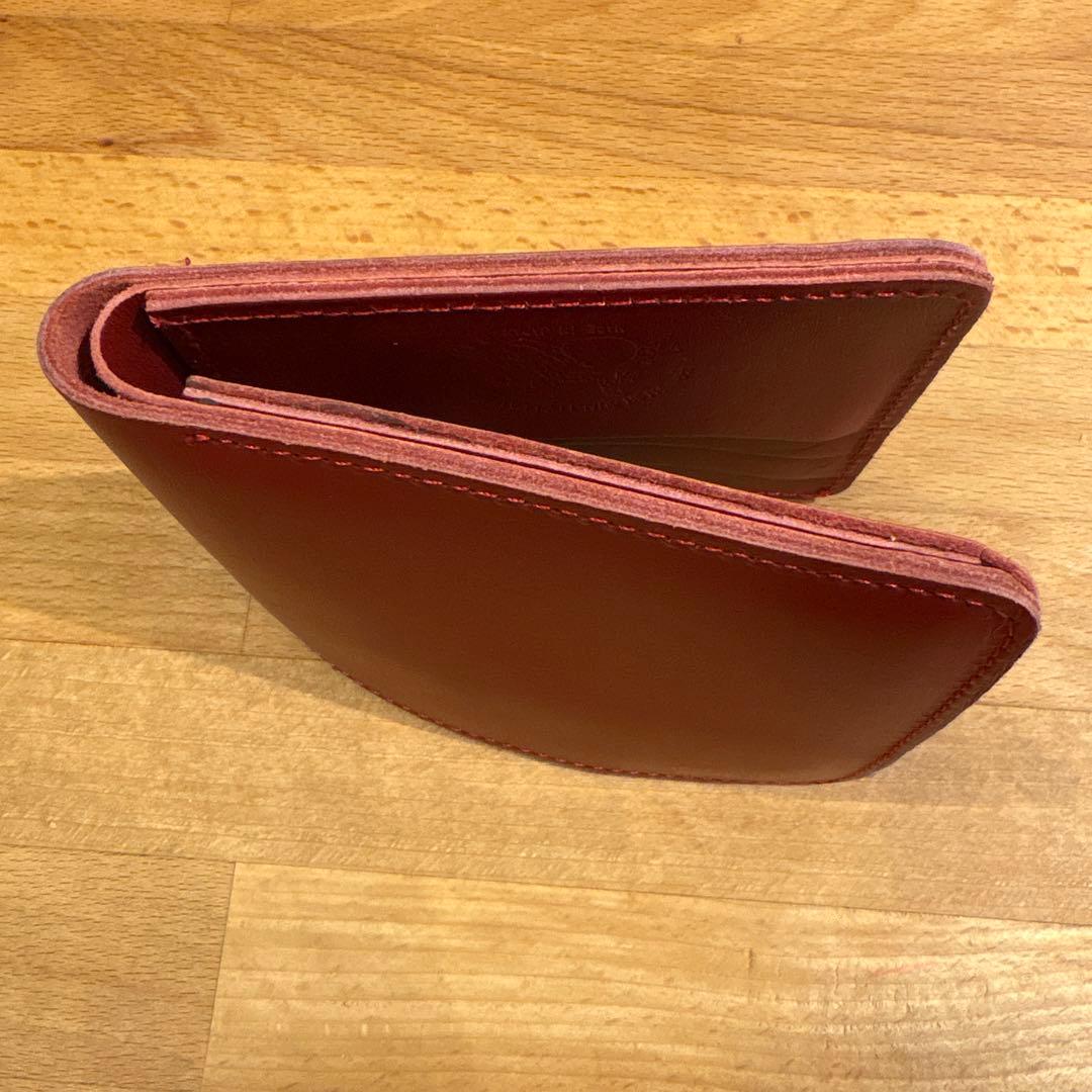 革蛸謹製　スクエアーショートウォレット　二つ折　財布　かわたこ　革財布