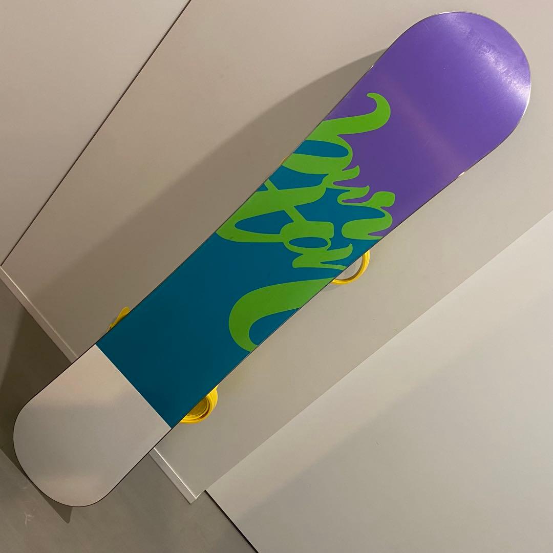 Burton スノーボード 144cm イエロー