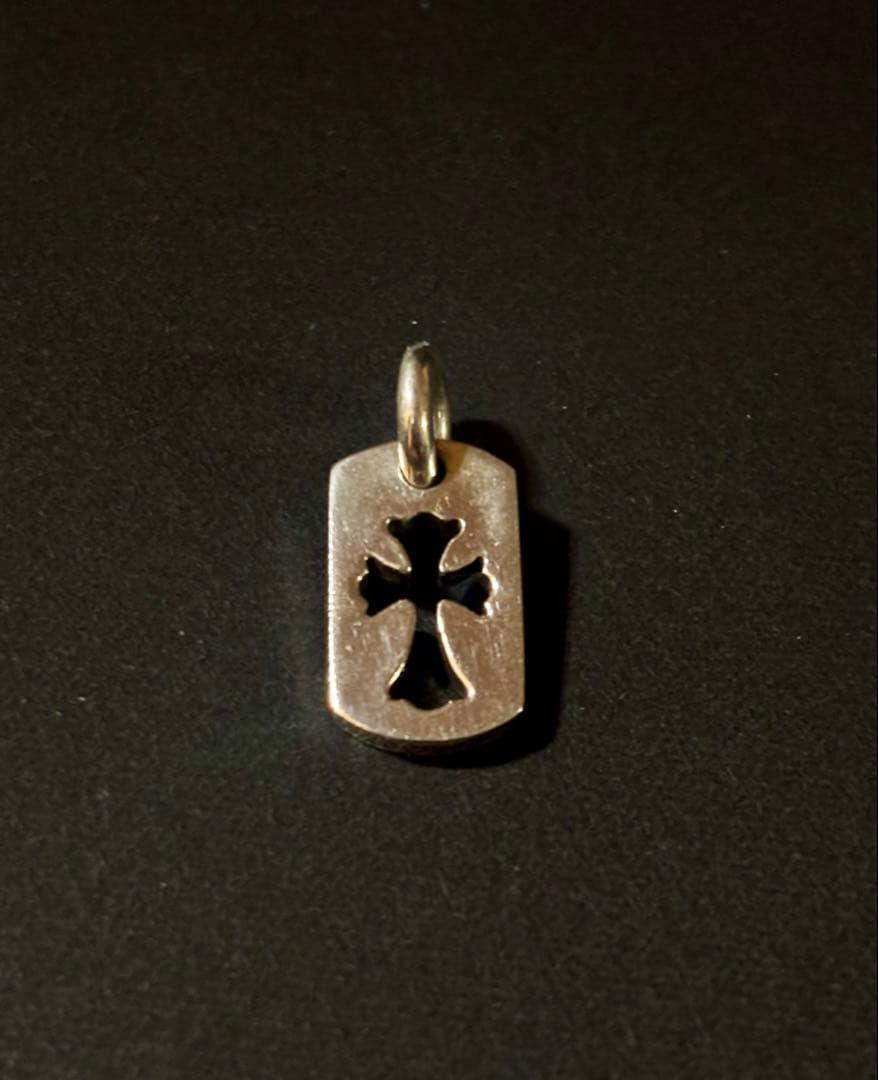 ル*リ様 クロムハーツ ドッグタグ SV925 刻印鮮明 小傷有 破格
