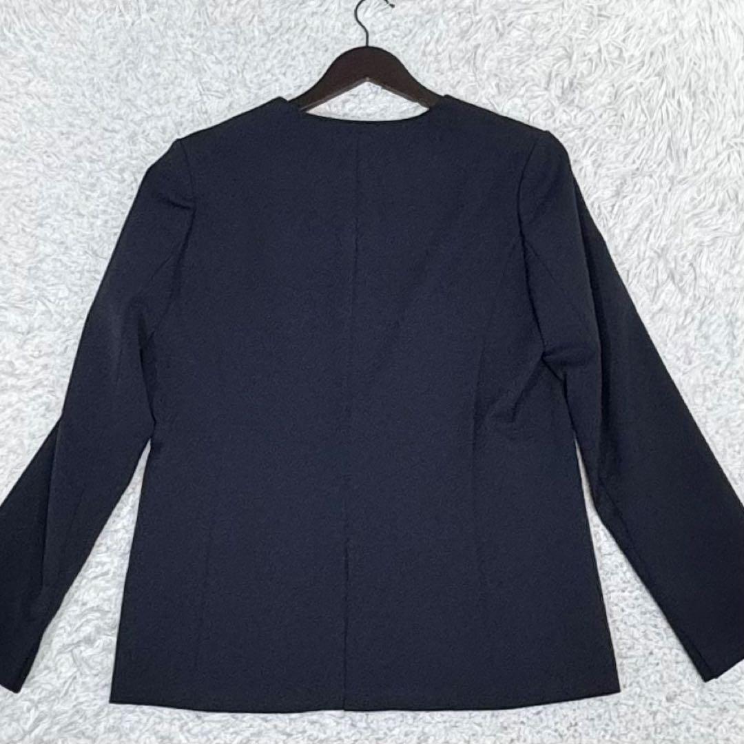 OPAQUE.CLIP Carremanノーカラー パンツ セットアップ L