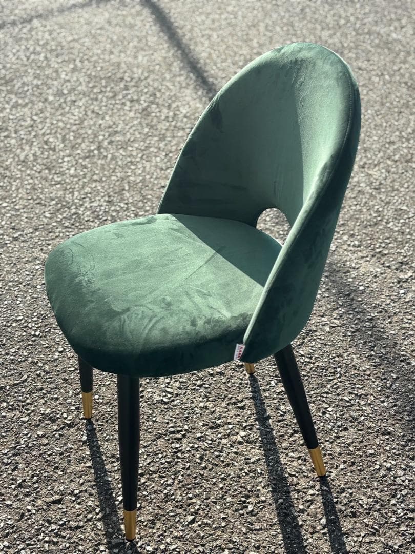 展示品 / KARE / ダイニングチェア / アイリス / ベルベットグリーン