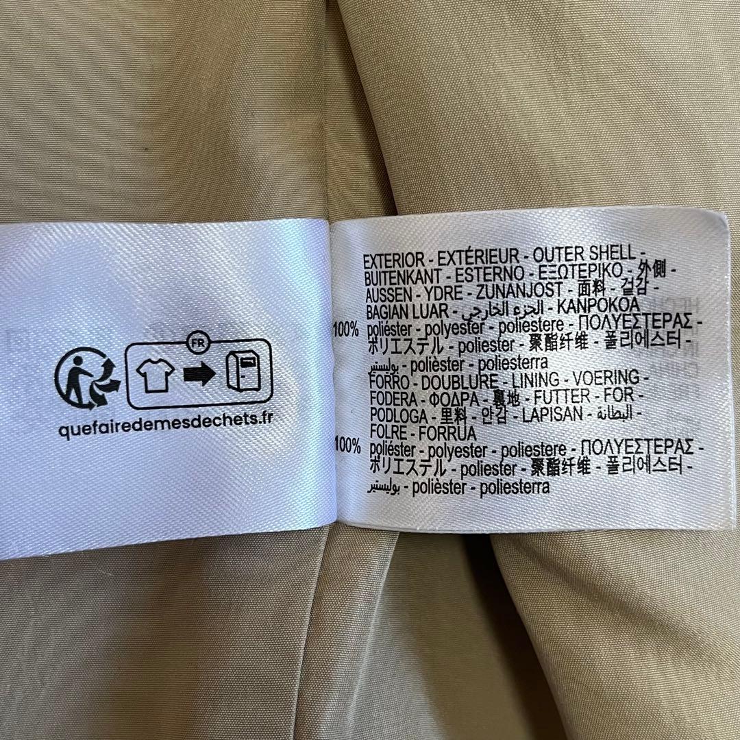 【美品】ザラ エクストラロングフェイクボアコート ダブルブレスト Sサイズ