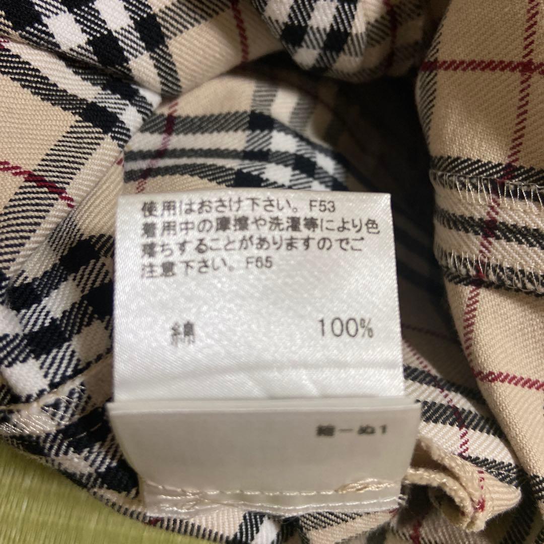 BURBERRY チェック柄 半袖ワンピース 130A