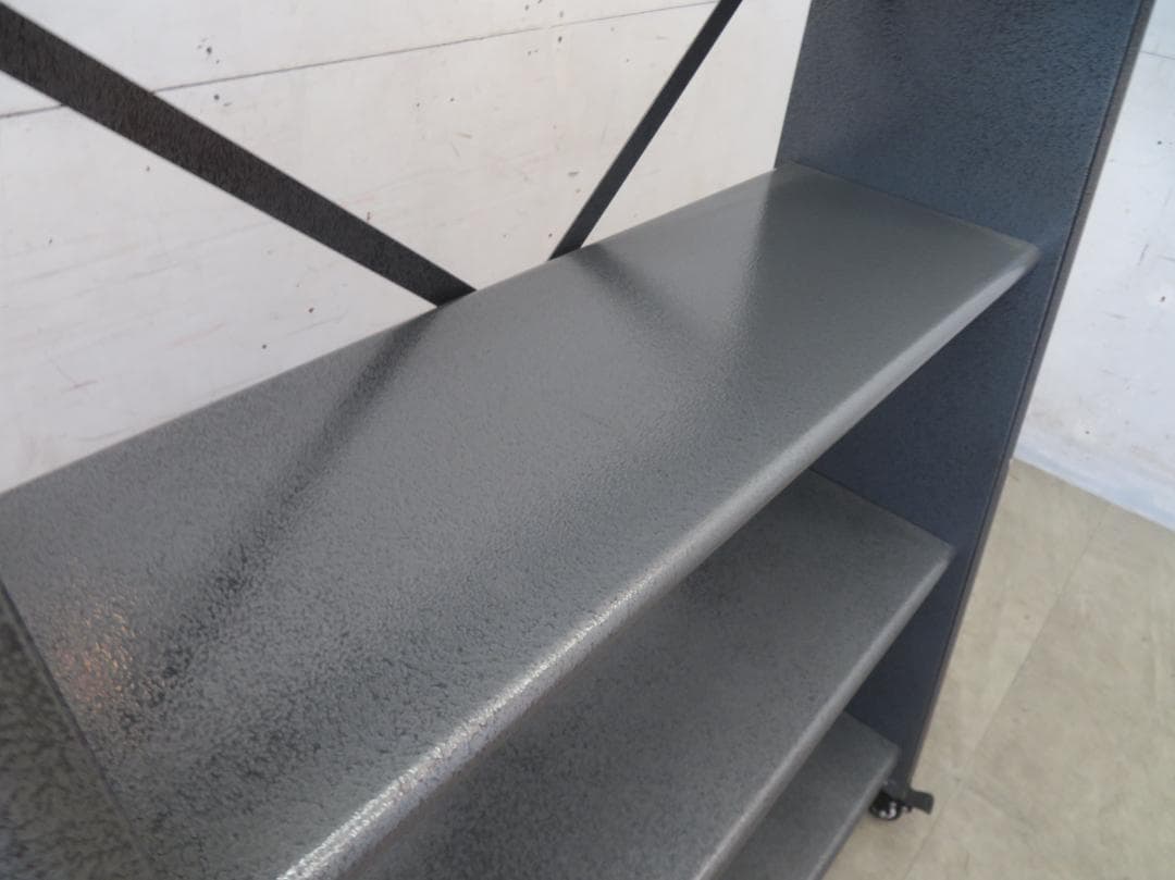 美品■ダルトン■L SHELF RAW■3段シェルフ■キャスター付き■