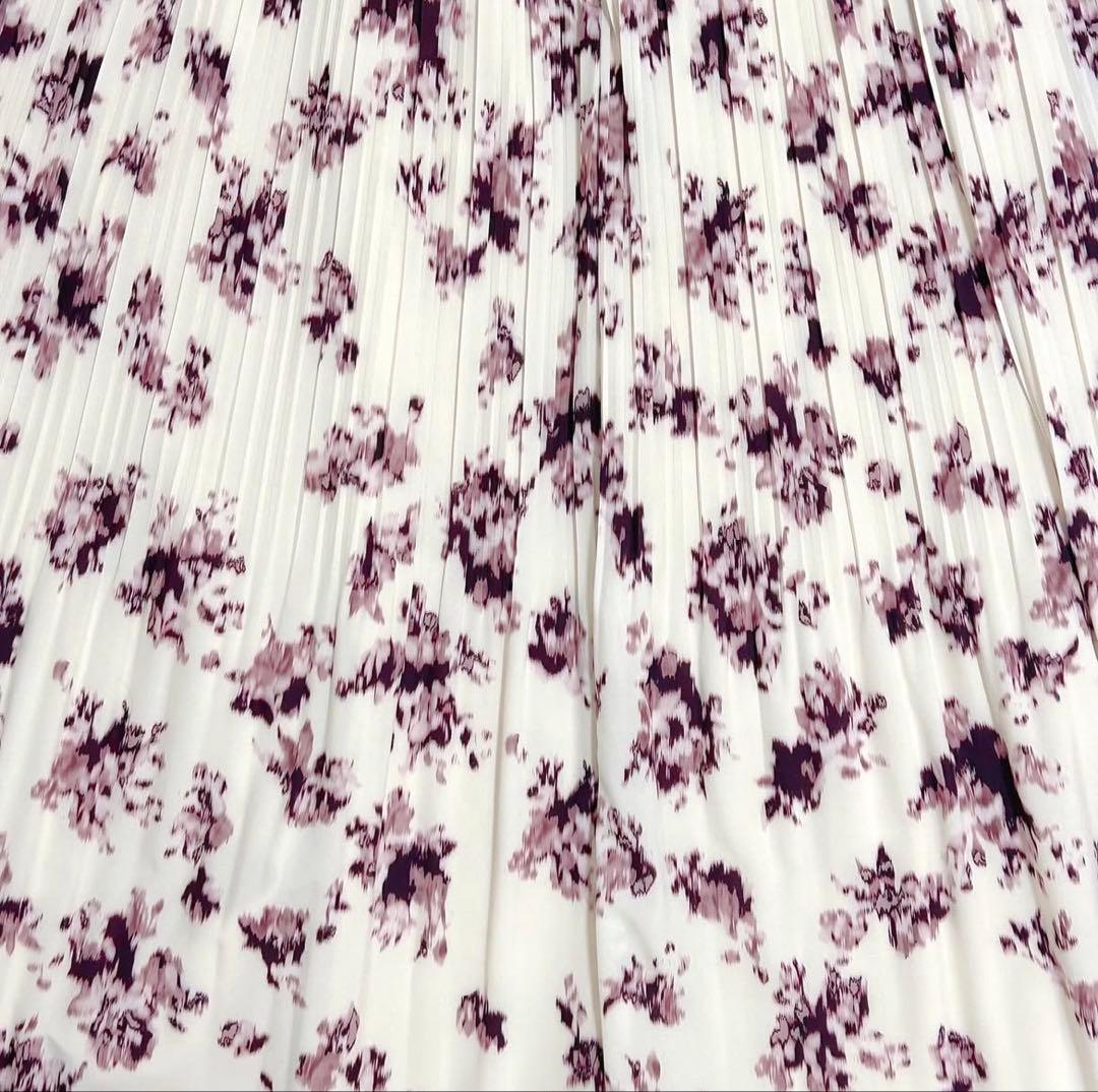 ワンピース Grasse Floral Pleated Dress M