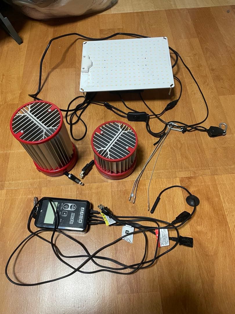 園芸　保温用　ヒーターセット　パネルヒーター　コントローラー　塊根植物