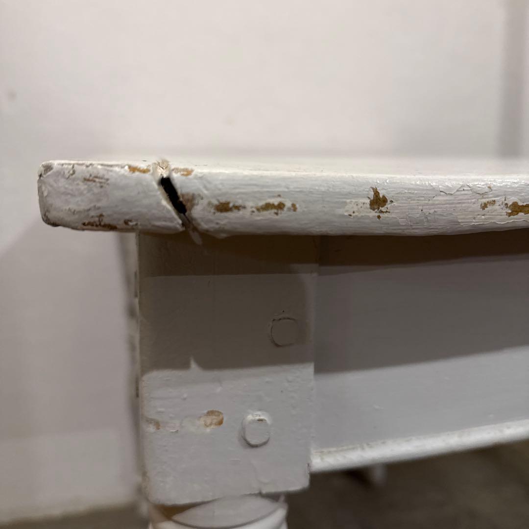 ヴィンテージ　木製デスク　サイドテーブル　作業台