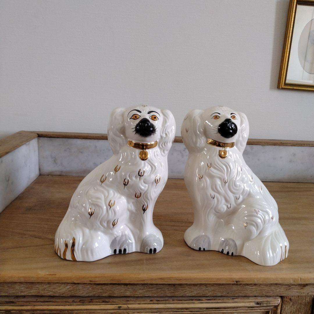 スタッフォードシャードッグ マントルピース・イギリスビクトリア