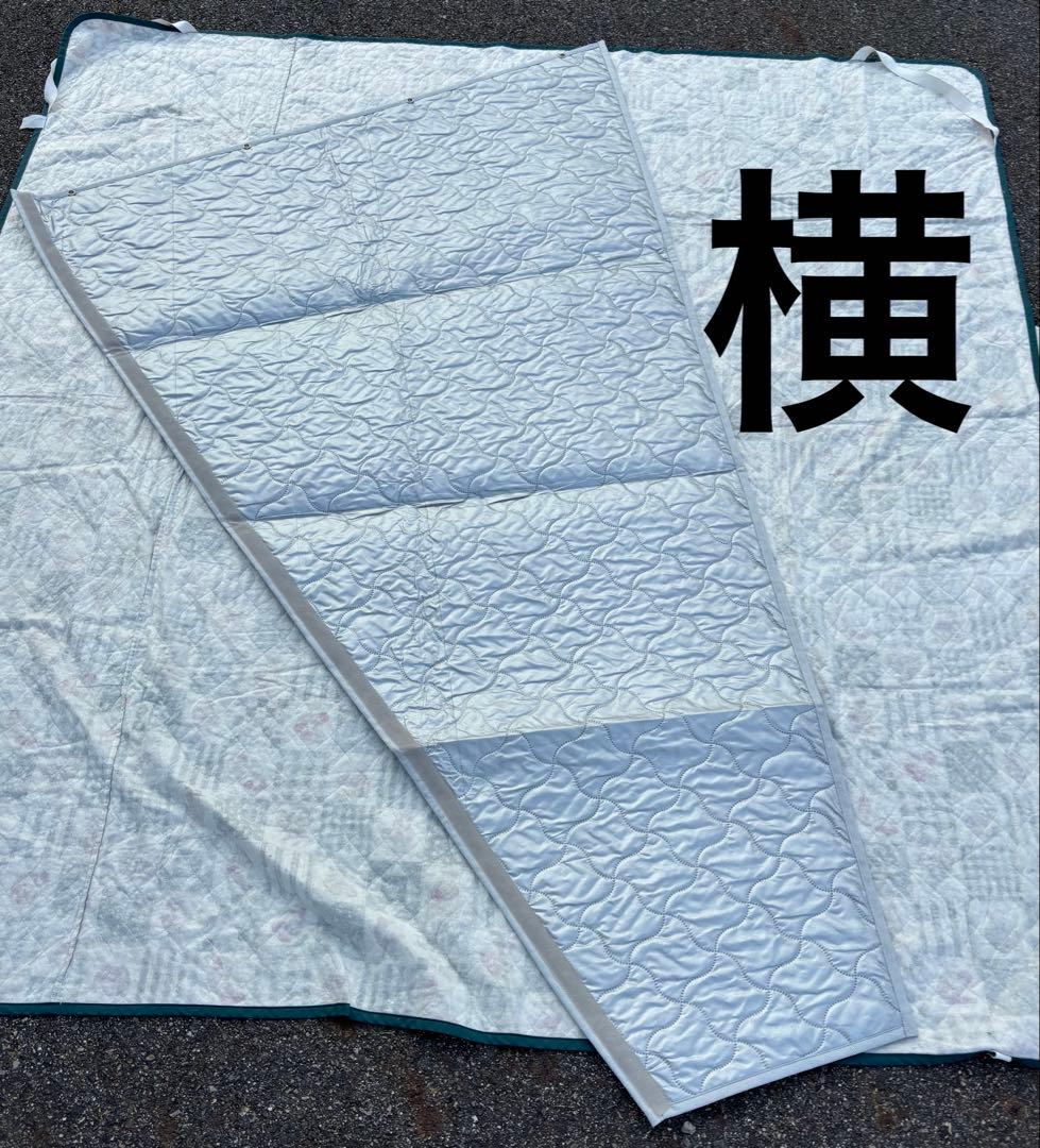 ケイワークス　ポップアップルーフ用防寒シート3枚セット(ハイエースワイド用)