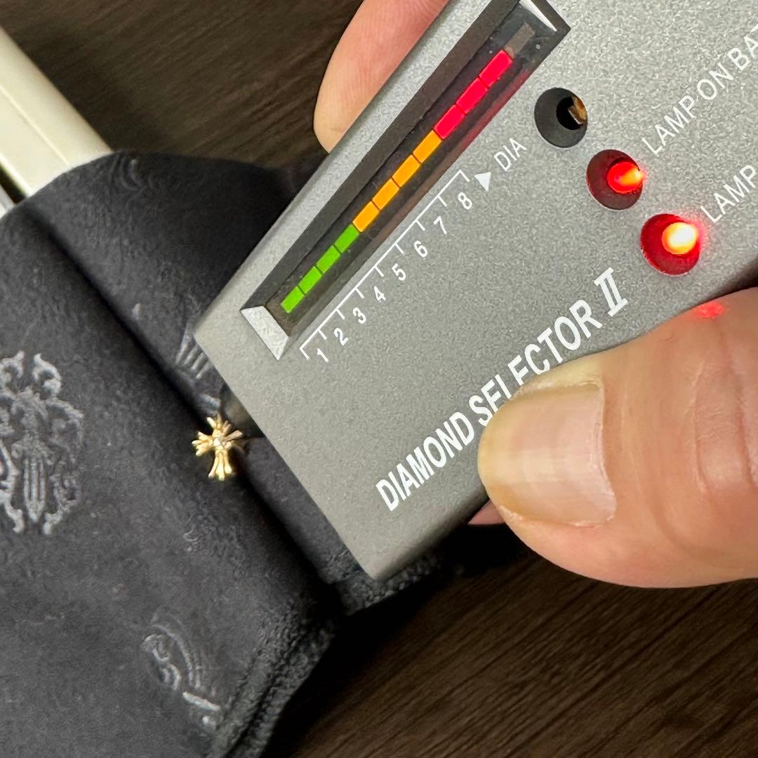 ■ Chrome Hearts 22k スタッド CHプラス ピアス ■ 1D