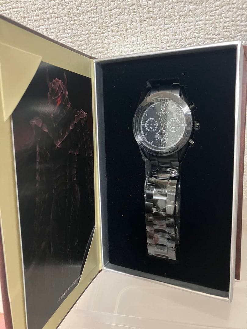 ベルセルク Berserk クロノグラフ ブラック 時計　腕時計 限定500個