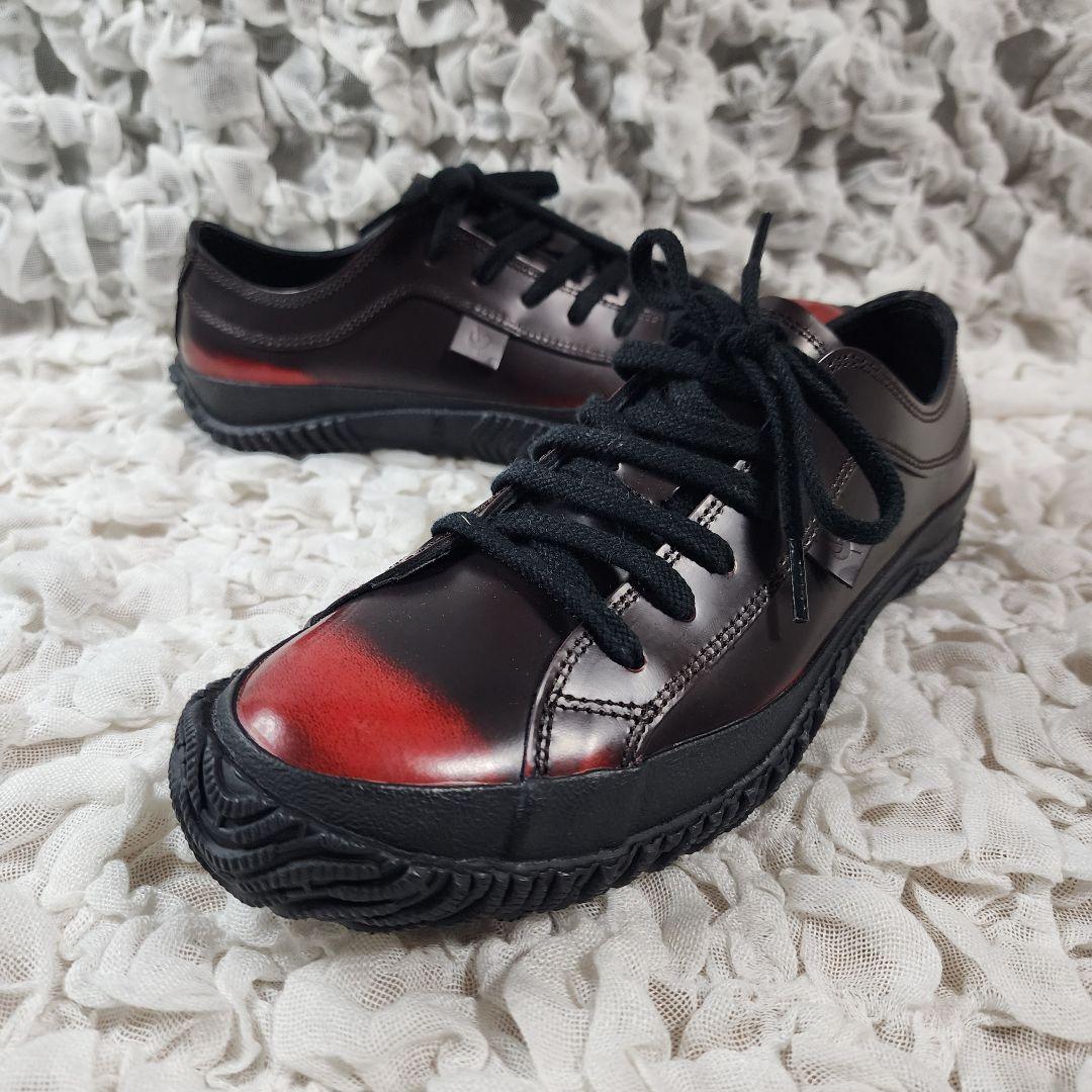 未使用 スピングルムーブ オンラインショップ限定 アドバン ガラスレザー モデル