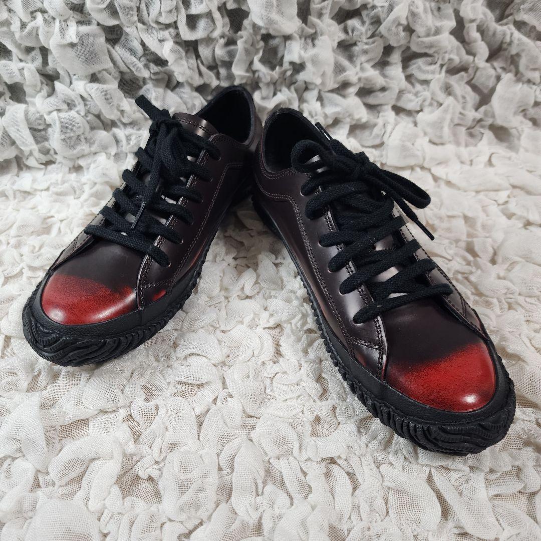 未使用 スピングルムーブ オンラインショップ限定 アドバン ガラスレザー モデル