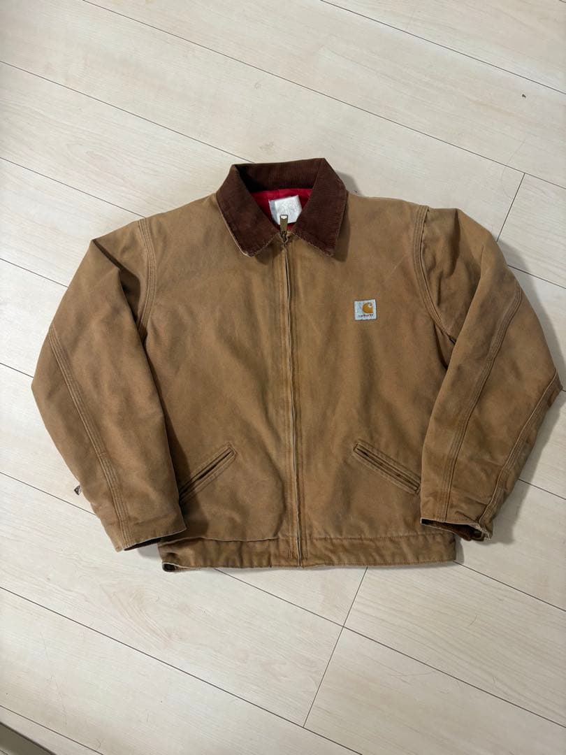 カーハート　デトロイトジャケット　90s 袖リブ付き