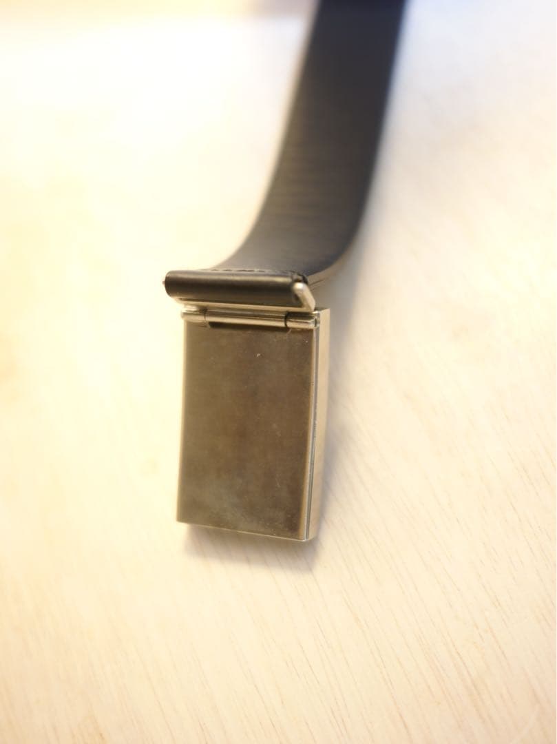 小物 Prada archive leather square belt