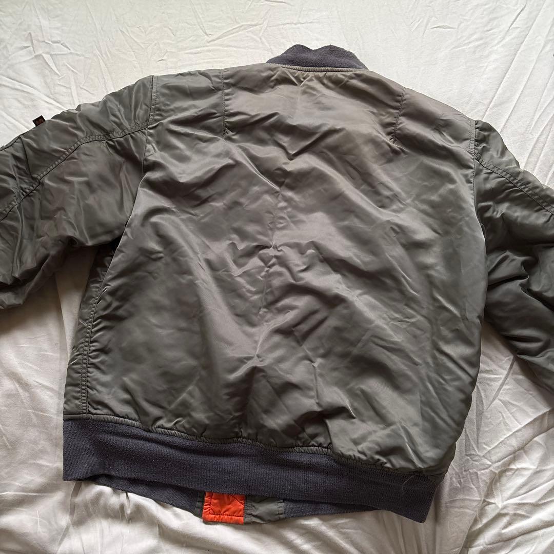 【90s】USA製 ALPHA MA-1 フライトジャケット リバーシブル