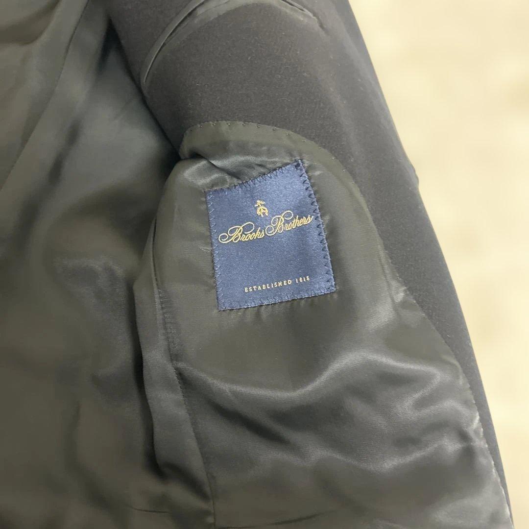 【極美品】ブルックスブラザーズ チェスターコート 比翼　ブラック 36 近年