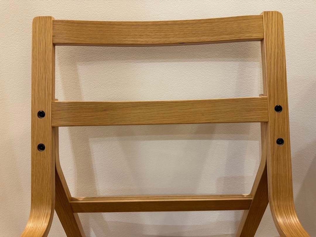 無印良品 MUJI オーク材 リビングでもダイニングでもつかえるソファチェア
