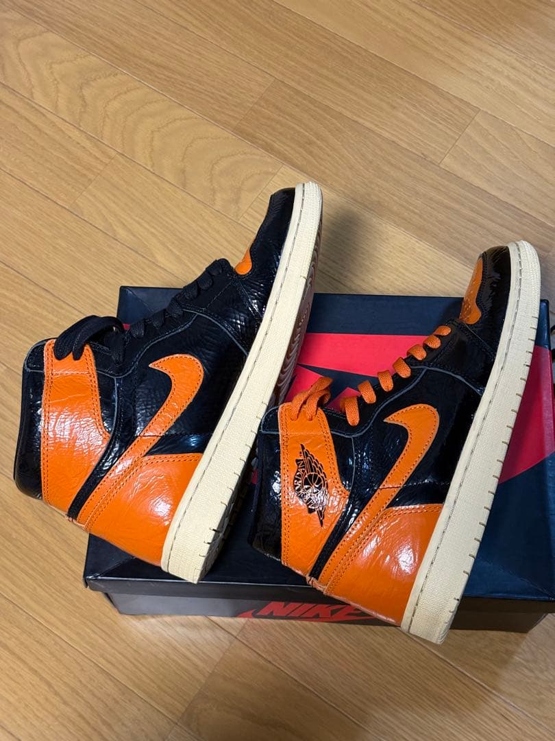 ナイキ エアジョーダン1 ハイ \"シャッタード バックボード3.0\" 27cm