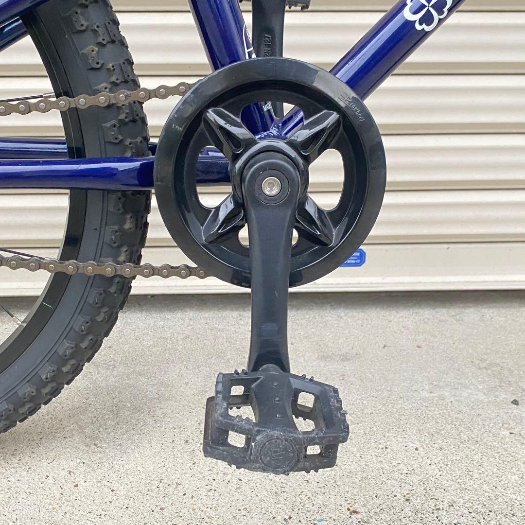 wkem  ヨツバサイクル ZERO 20 キッズ用子供用自転車 ネイビー