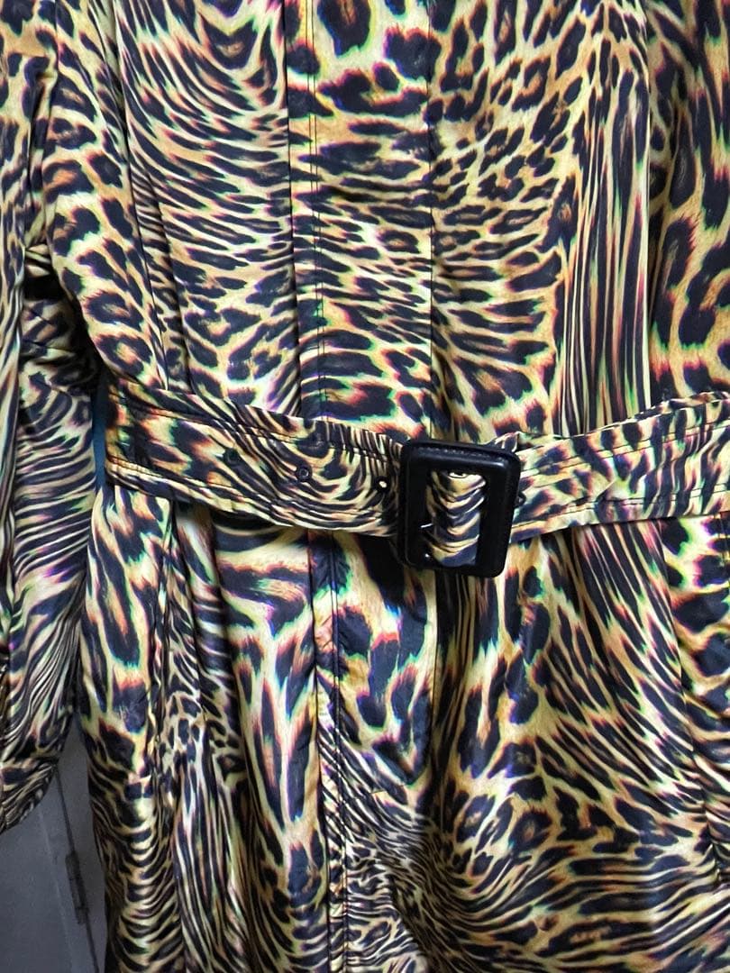 マルタンマルジェラ　レオパード柄ダウンコート