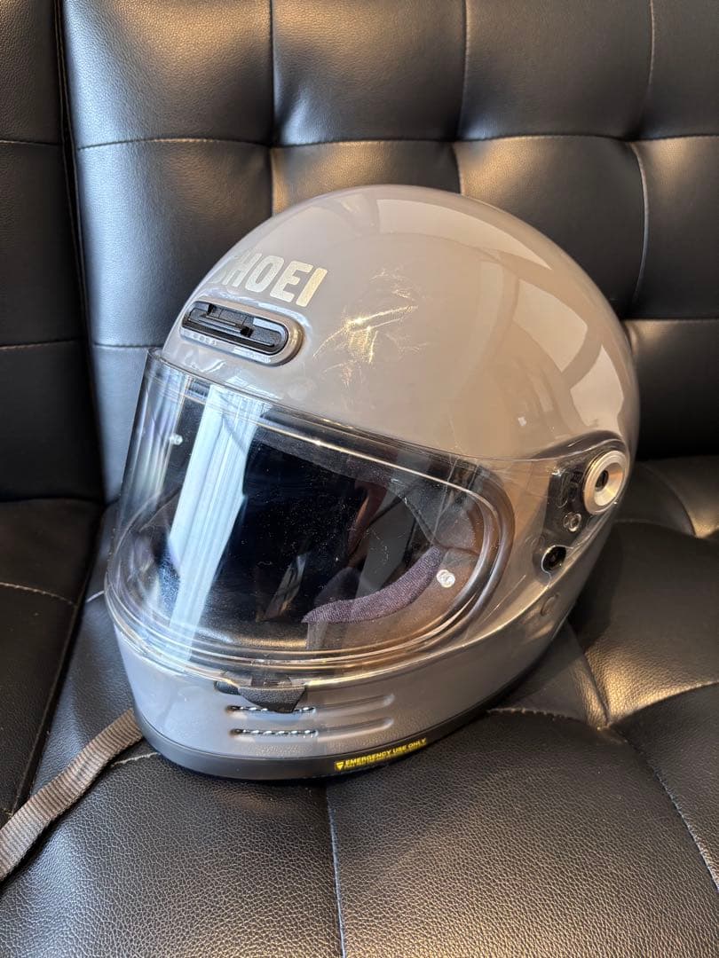 SHOEI フルフェイスヘルメット グレー　もっちも専用