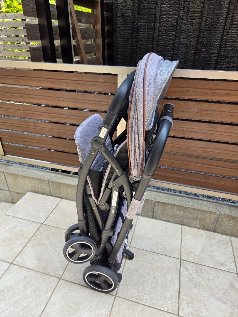 KATOJI 　2人乗りベビーカー　2-Seater next　グレー