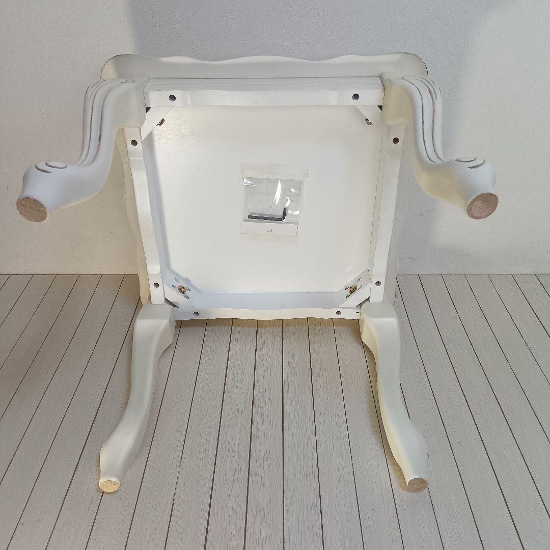 ロココ調　猫脚　White　テーブル　姫系