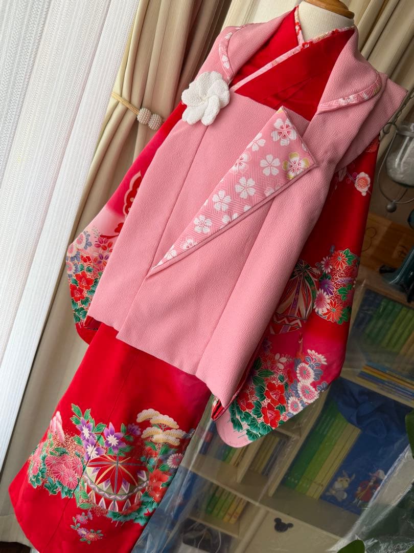 3歳七五三用 着物と被布セット