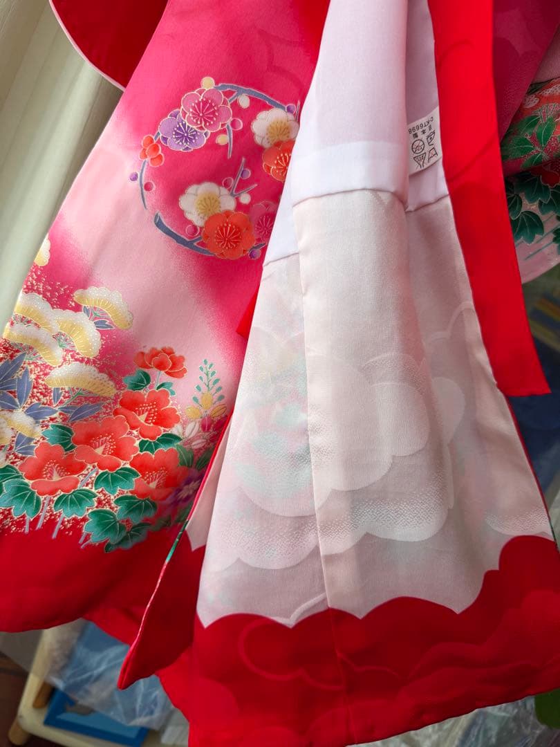 3歳七五三用 着物と被布セット