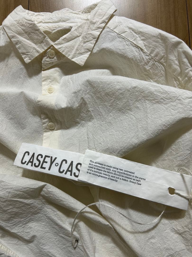 トップス SS24 CASEY CASEY / BIG RACCOURCIE SHIRT