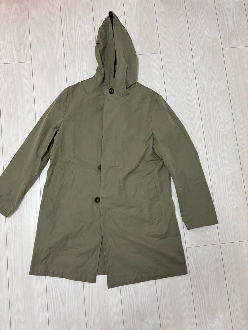 マッキントッシュ　サイズ38 オリーブ色 ステンカラーコート