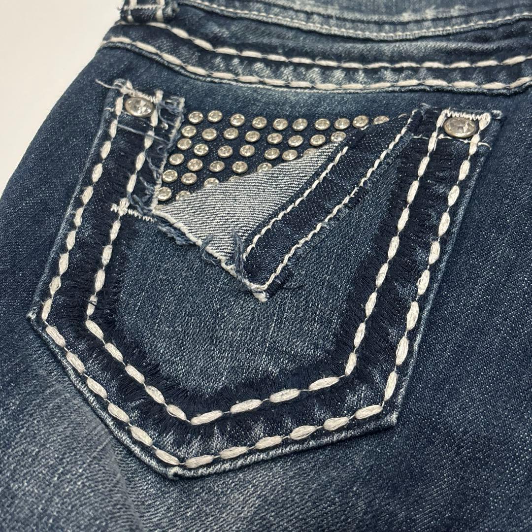 【Miss Me 】フレアデニムパンツ　24