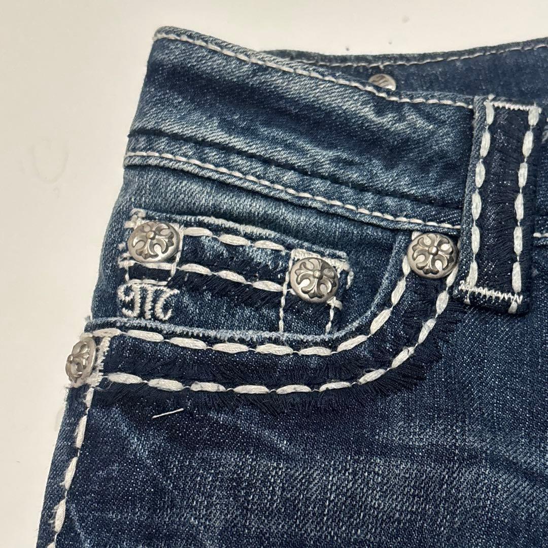 【Miss Me 】フレアデニムパンツ　24