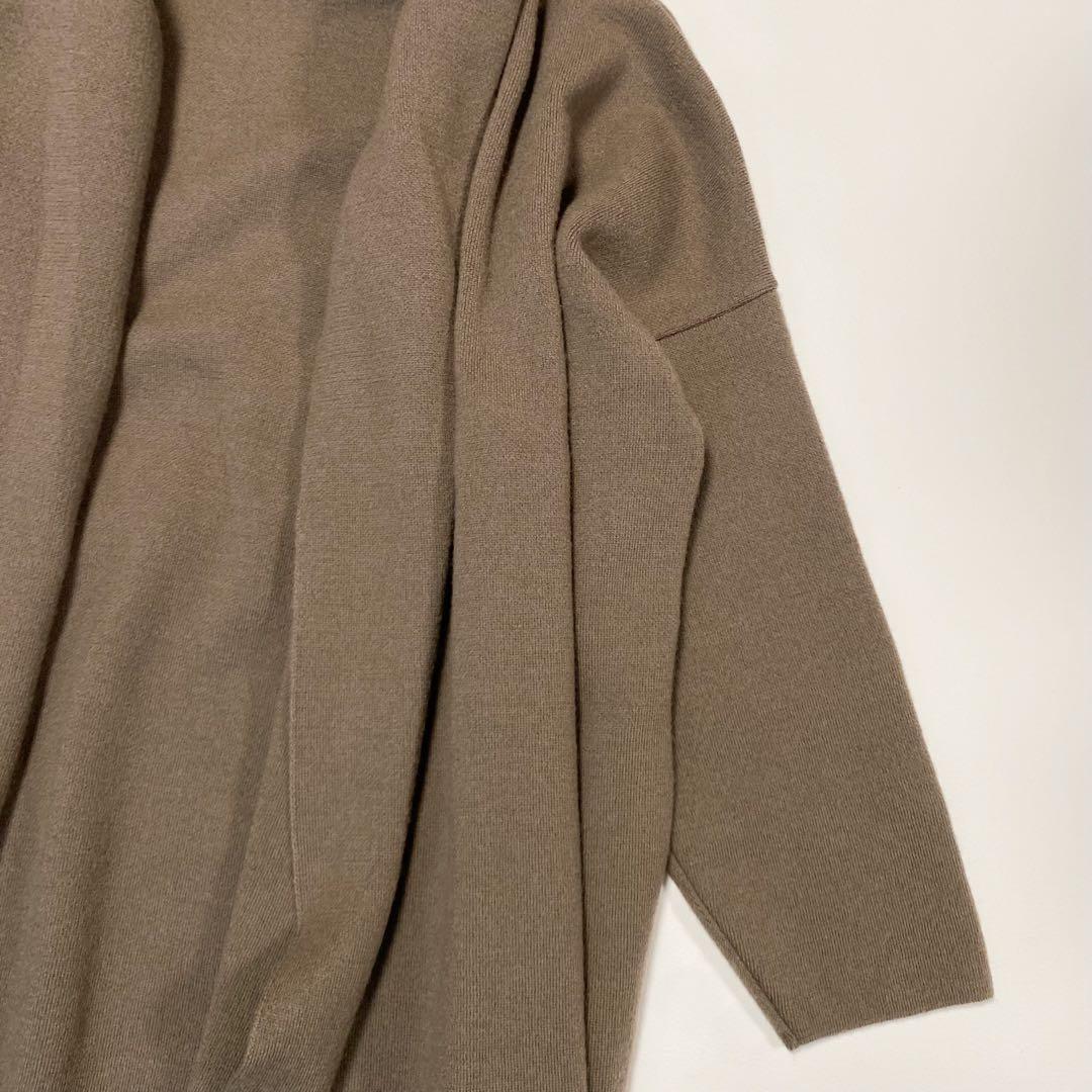 Deuxieme Classe スムースニットガウンコート　近年モデル　ウール