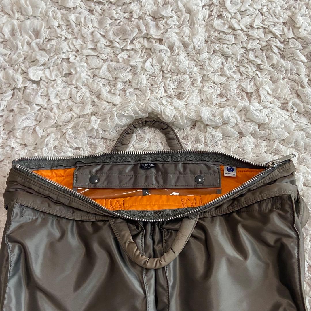 PORTER タンカー ヘルメットバック グレー