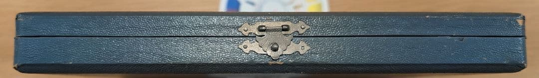 アンティーク スプーンセット（SILVER刻印／6本／ケース付き）