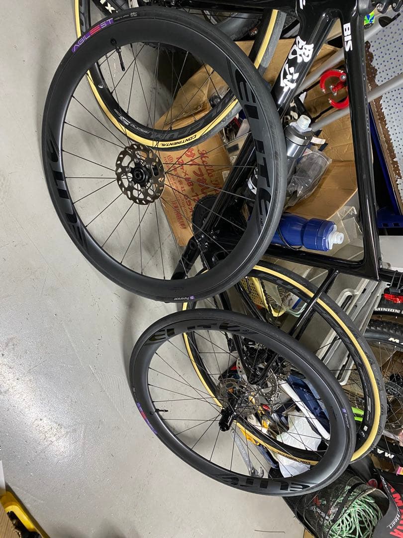 美品ELITE DISCホイール　セラミックベアリング