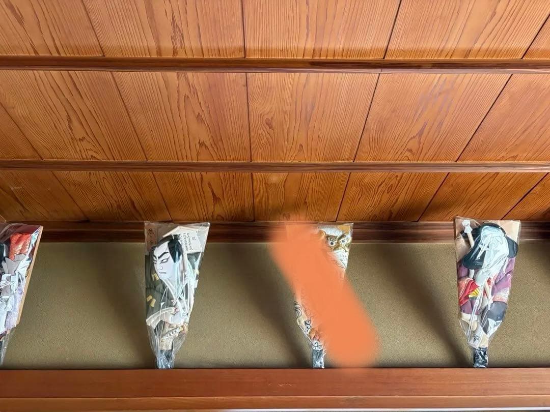 お正月にも！素敵なお顔です。歌舞伎羽子板　　3本